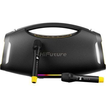 Акустика портативна HiFuture BoomBeat 350W Black boombeat.black фото
