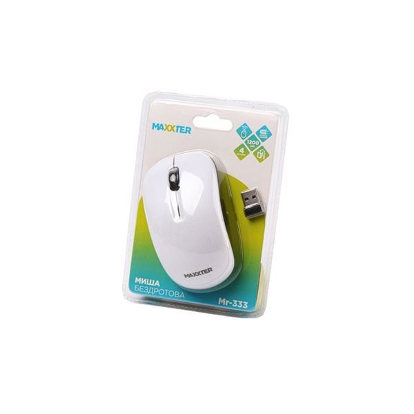Мишка Maxxter Mr-333-W Mr-333-W фото