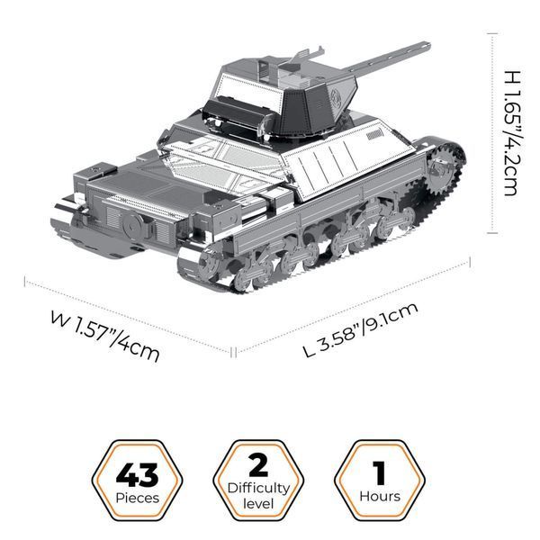 Конструктор Metal Time колекційна модель P 26/40 (MT062) MT062 фото