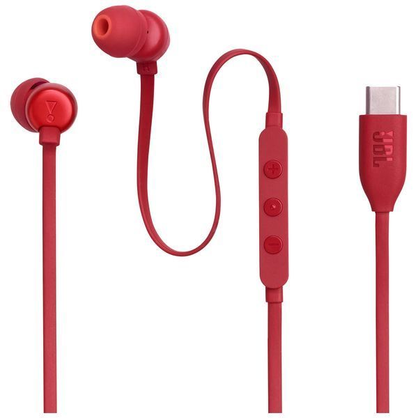 Наушники JBL Tune 310C USB-C Red (JBLT310CRED) JBLT310CRED фото