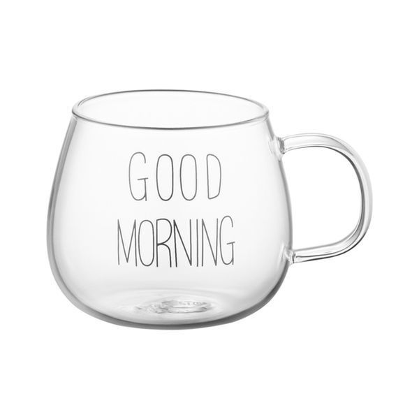Набор чашек Ardesto Good Morning BMR 430 мл 2 шт прозорий (AR2643BMR) AR2643BMR фото