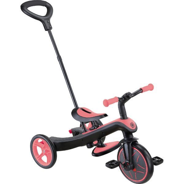 Детский велосипед Globber Explorer Trike 4 в 1, розовый (634-110) 634-110 фото