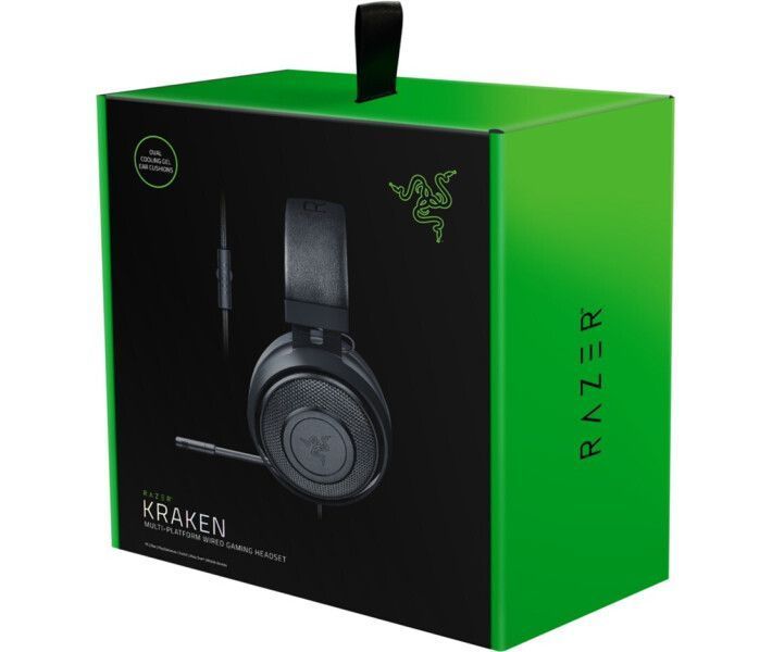 Навушники Razer Kraken Black (RZ04-02830100-R3U1) RZ04-02830100-R3U1 фото