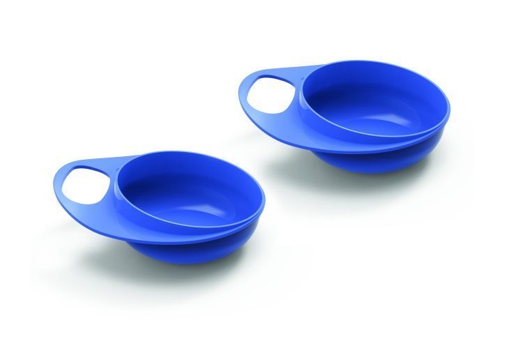 Тарелка для кормления Easy Eating Nuvita (2шт. глубокая) NV8431Blue NV8431Blue фото