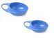Тарелка для кормления Easy Eating Nuvita (2шт. глубокая) NV8431Blue NV8431Blue фото 1