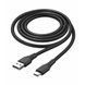 Кабель ColorWay USB-Type-C (textured PVC) 3А 2м черный (CW-CBUC095-BK) CW-CBUC095-BK фото 2