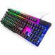 Клавіатура Vinga KB414 black KB414 black фото 2