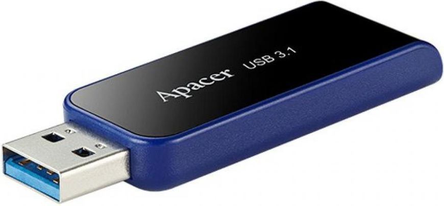 USB флешдрайв 32GB Apacer AH356 USB 3.1 Black (AP32GAH356B-1) AP32GAH356B-1 фото