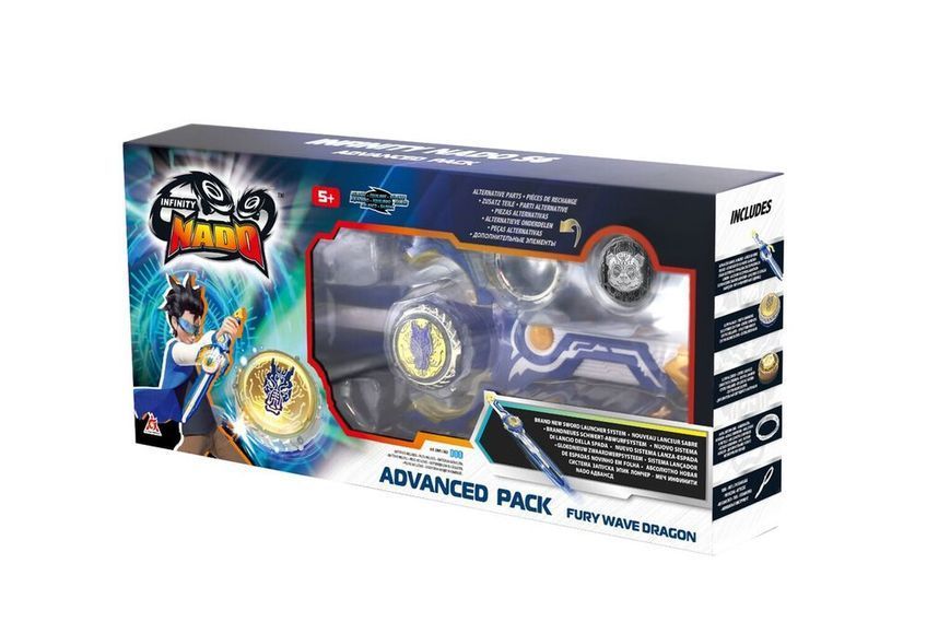 Дзиґа Infinity Nado VI Advanced Pack Лютий Дракон (Fury Wave Dragon) EU654131 фото