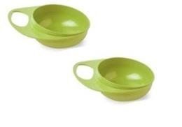 Nuvita Тарелка для кормления Easy Eating (2шт. глубокая)[NV8431Lime] NV8431Lime фото