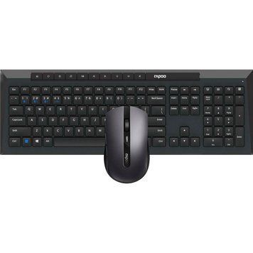 Комплект (клавіатура + мишка) бездротовий Rapoo 8210M Wireless Black 8210M фото