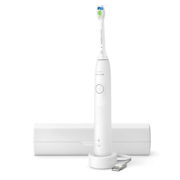 Зубна щітка Philips, Sonicare 5300 Series, 62т. колив/хв, насадок-1, футляр, білий HX7108/02 фото