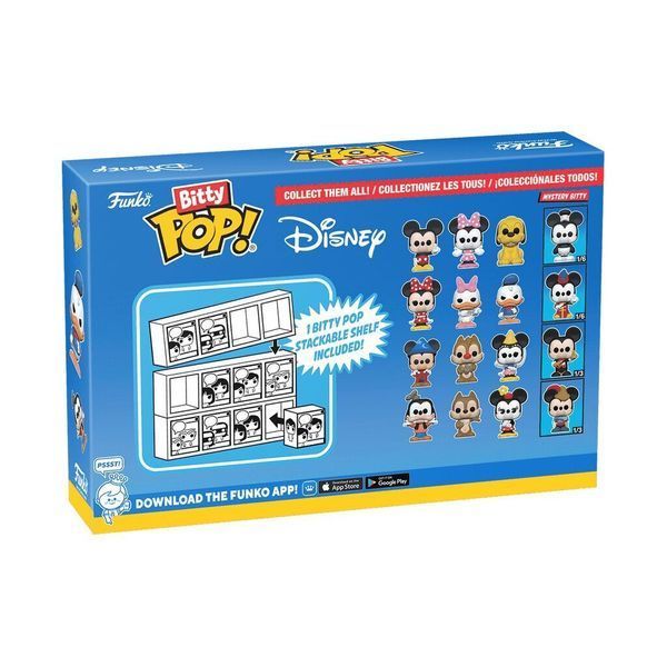 Набір подарунковий Funko POP (Bitty): Disney - Goofy 4pk 889698713221 фото