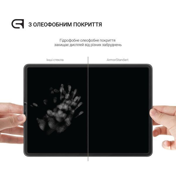 Захисне скло для планшета ArmorStandart Glass.CR для Apple iPad Air 11 2024 Clear (ARM76338) ARM76338 фото