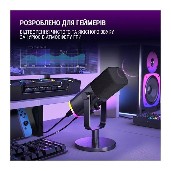 Микрофон Fifine AM8 USB/XLR Black (AM8) AM8 фото