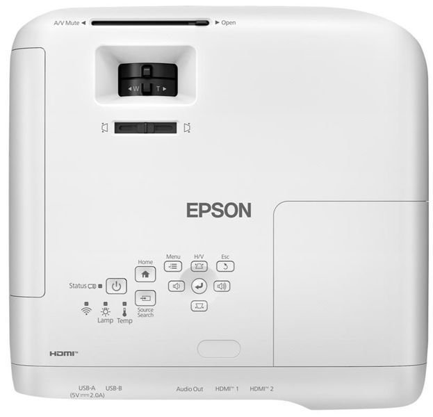 Проєктор Epson EB-FH54 FHD, 4100 lm, 1.3-2.09, Miracast, Apple AirPlay 2 V11HB59042 фото