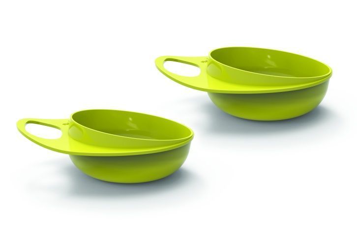 Тарілка для годування Nuvita Easy Eating (2шт. глибока) NV8431Lime NV8431Lime фото