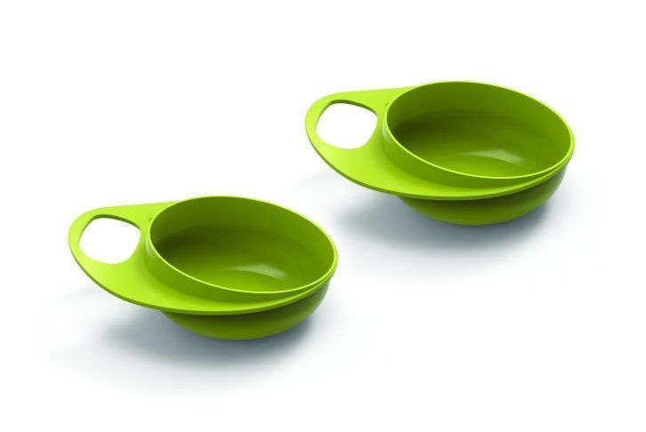 Тарілка для годування Nuvita Easy Eating (2шт. глибока) NV8431Lime NV8431Lime фото
