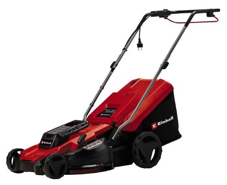 Einhell Газонокосилка электрическая GC-EM 1800/43, 1800 Вт, 43 см, 50 л, 20-65 мм, до 800 м2, 12.2 кг 3400090 фото