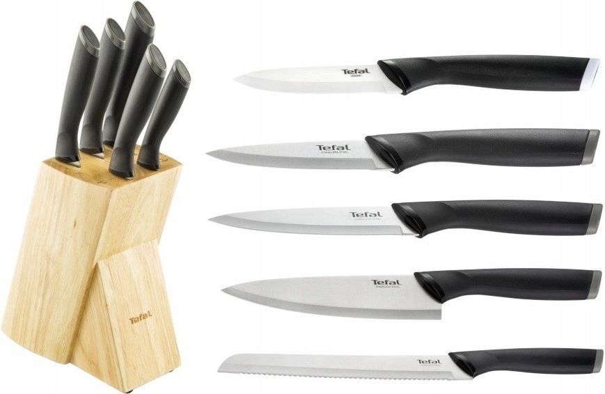 Набор ножей с подставкой Tefal Comfort, 5 шт (K221SA04) K221SA04 фото