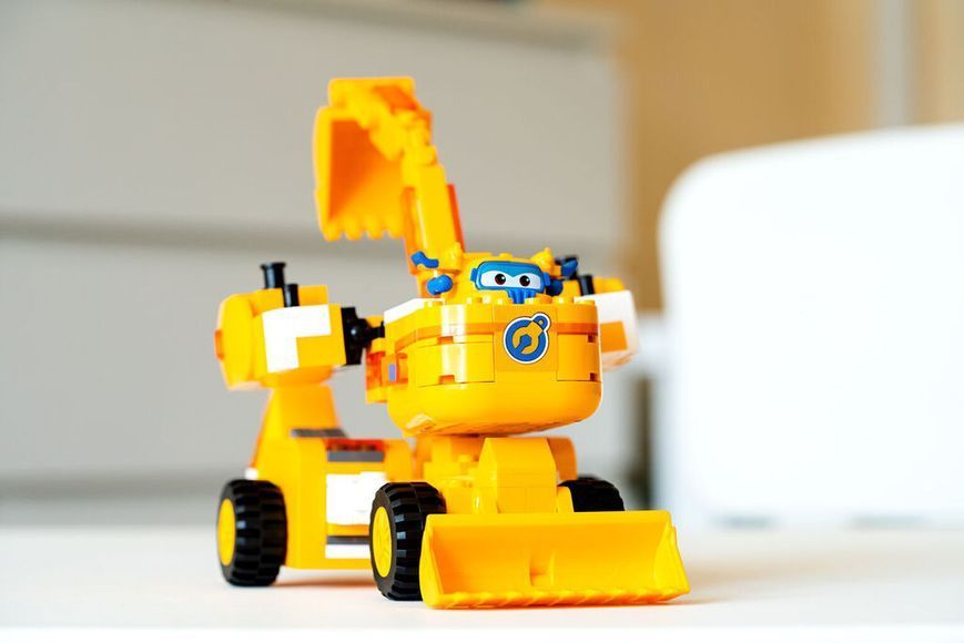 Конструктор-трансформер Super Wings Small Blocks 2в1 Buildable Transforming Vehicle Донні (Donnie) EU385007 фото