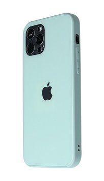 Накладка Glass+TPU Matte Case для iPhone 12 Pro Max Mint Green (GLPTPU12PMMGRN) GLPTPU12PMMGRN фото