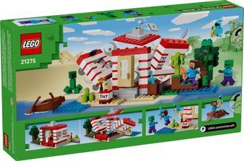Конструктор LEGO Minecraft Будинок з вибухівки в джунглях (21275) 21275 фото