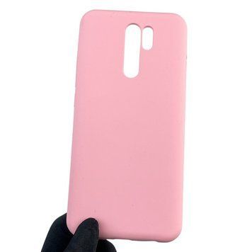 Накладка Silicone Case Full for Xiaomi Redmi 9 Pink 032228a7-cb90-11ec-8335-38d54713ceda фото