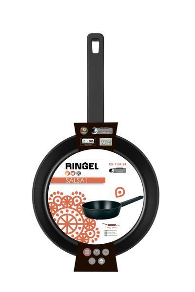 Сковорода Ringel Salsa глибока, 24 см б/кр (RG-1134-24) RG-1134-24 фото