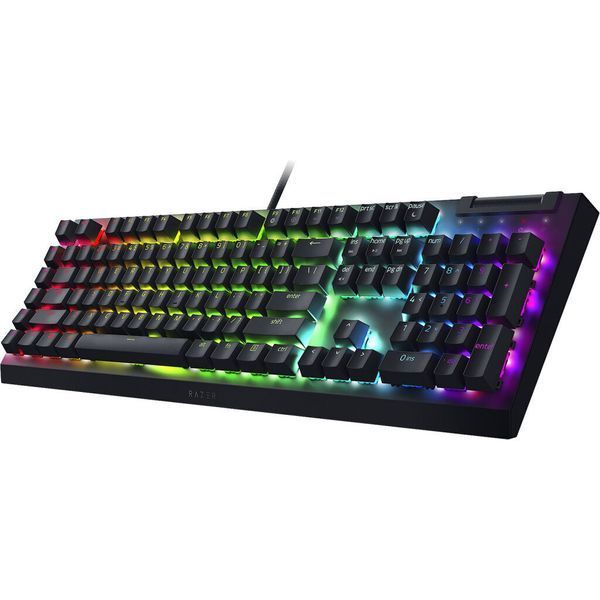 Клавіатура Razer BlackWidow V4 X Green Switch USB RU Black (RZ03-04700800-R3R1) RZ03-04700800-R3R1 фото
