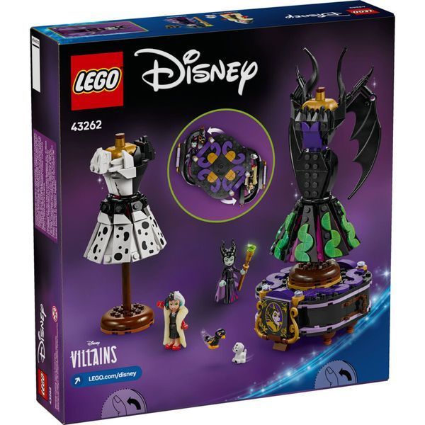Конструктор LEGO Disney Classic Платья Малефисенты и Лютеллы де Виль (43262) 43262 фото