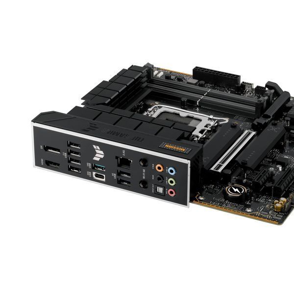 Материнcька плата ASUS TUF GAMING B760M-PLUS WIFI II s1700 B760 4xDDR5 M.2 HDMI DP Wi-Fi BT mATX 90MB1HE0-M0EAY0 фото