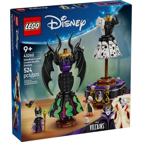 Конструктор LEGO Disney Classic Платья Малефисенты и Лютеллы де Виль (43262) 43262 фото