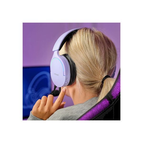 Наушники Trust GXT 490 Fayzo 7.1 USB-A Purple (25303) 25303 фото