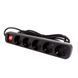 Сетевой фильтр СolorWay 5 розеток/3M Black (CW-PSEA53BK) CW-PSEA53BK фото 4