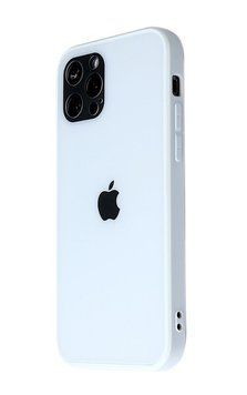 Накладка Glass+TPU Matte Case для iPhone 12 Pro Max White (GLPTPU12PMWHT) GLPTPU12PMWHT фото