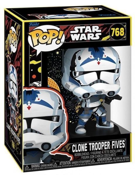 Фігурка Funko POP Star Wars: Clone Wars - Fives (Retro) 889698838139 фото