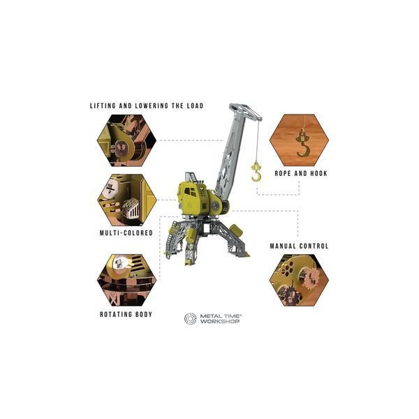Конструктор Metal Time колекційна модель Mighty Machine (MT055) MT055 фото