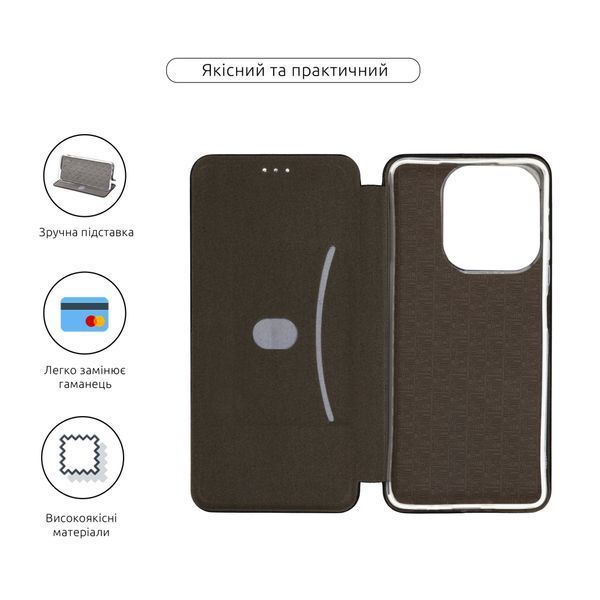 Чохол-книжка ArmorStandart G-Case для OPPO A3 4G / A3x 4G / A40m 4G Black (ARM80872) ARM80872 фото