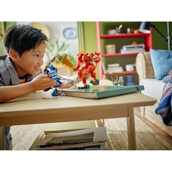 Конструктор LEGO NINJAGO Робот огненной стихии Кая 322 деталей (71808) 71808 фото