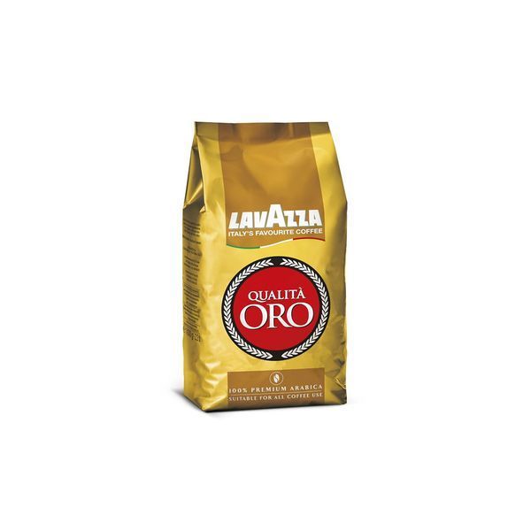 Кофе Lavazza в зернах 1000г, пакет Qualita Oro (prpl.20566) prpl.20566 фото