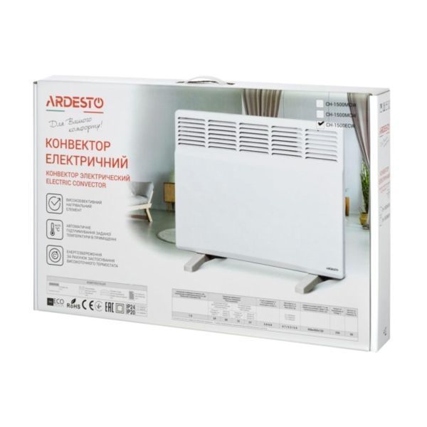Обігрівач Ardesto CH-1500ECW CH-1500ECW фото