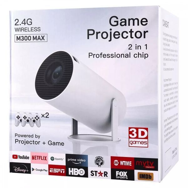 Проектор ігровий M300Max White (65150) 65150 фото
