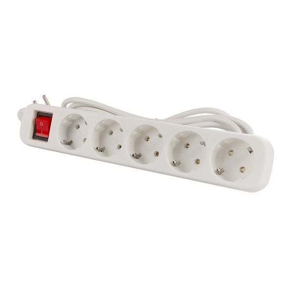 Сетевой фильтр СolorWay 5 розеток/5M White (CW-PSEA55W) CW-PSEA55W фото