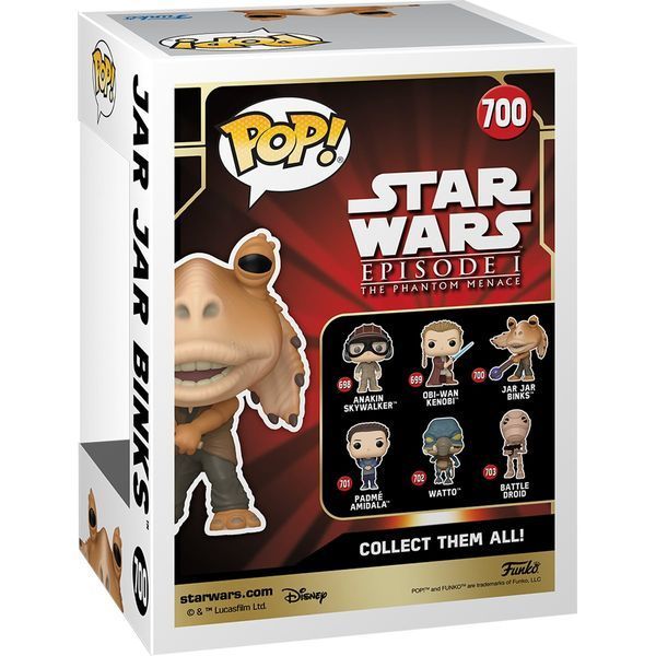 Фігурка Funko POP Star Wars: PM 25th - Jar Jar Binks w/Booma Balls 5908305248026 фото