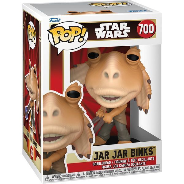 Фігурка Funko POP Star Wars: PM 25th - Jar Jar Binks w/Booma Balls 5908305248026 фото