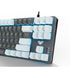Клавіатура Aula F3287 Keycap KRGD Blue USB UA White/Grey (6948391240688) 6948391240688 фото 3