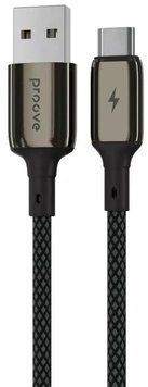 Кабель Proove Dense Metal USB для Type-C 2.4A (1m) Black (CCDM20001201) CCDM20001201 фото