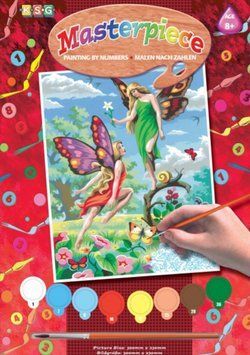 Набор для творчества PAINTING BY NUMBERS JUNIOR Fairies Sequin Art SA0126 фото