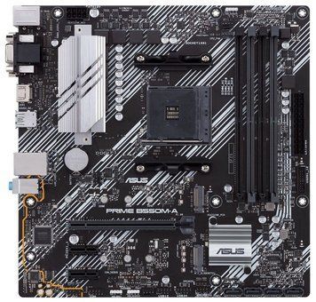 Материнcька плата ASUS PRIME B550M-A sAM4 B550 4xDDR4 M.2 HDMI DVI D-Sub mATX 90MB14I0-M0EAY0 фото